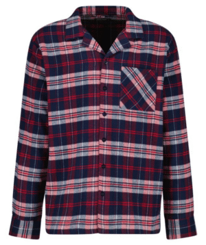 Flannel Pajama Shirt