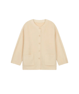 Boxy Knit Cardigan Jacket