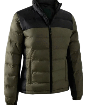Two-Tone Quilted Padded Jacket