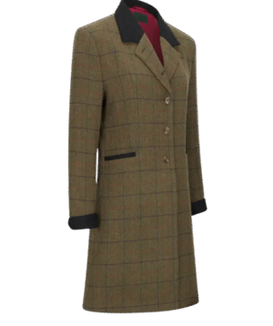Classic Long Tweed Coat