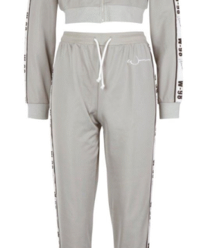 Coordinated Logo Tape Tracksuit Set