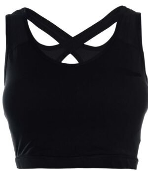 Criss-Cross Back Medium Support Sports Bra
