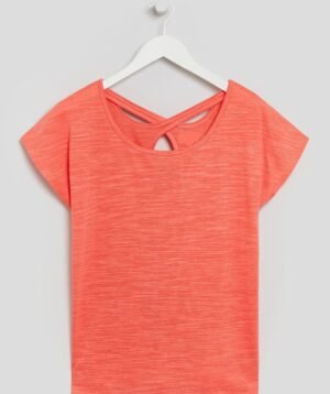 Women's Open Cross-Back Performance Tee