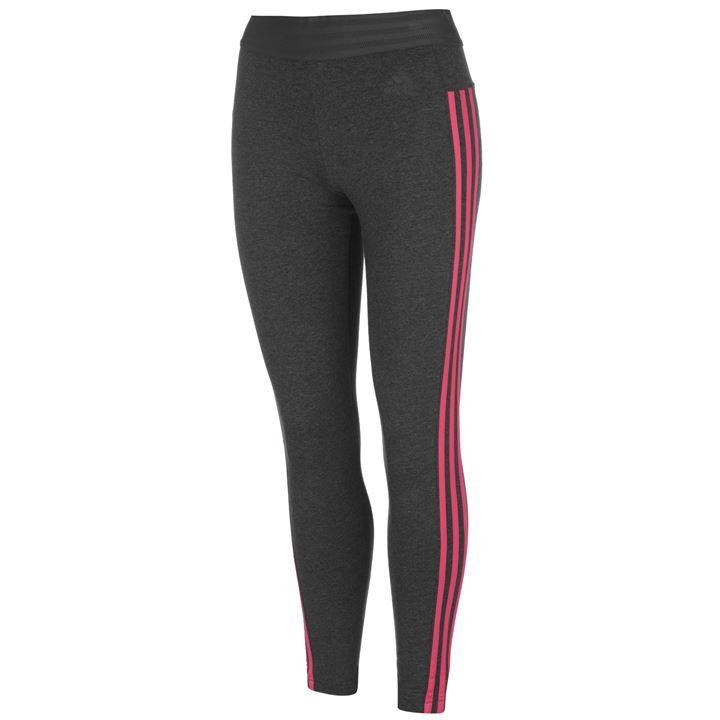 Cotton-Blend Stripe Athleisure Legging
