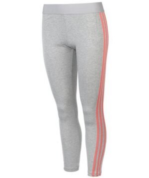 Cotton-Blend Side Stripe Legging (Grey)