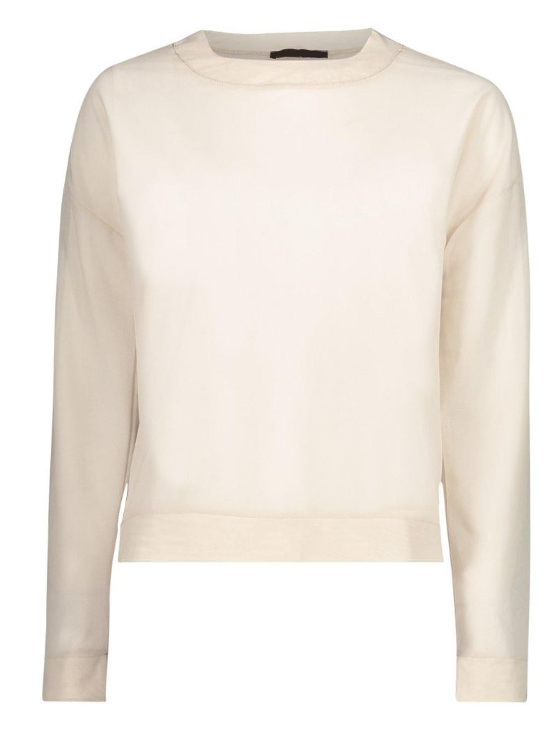 Sheer Mesh Layering Top