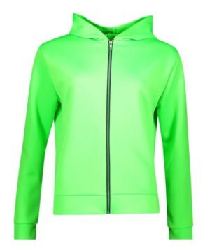 Neon High-Shine Active Jacket