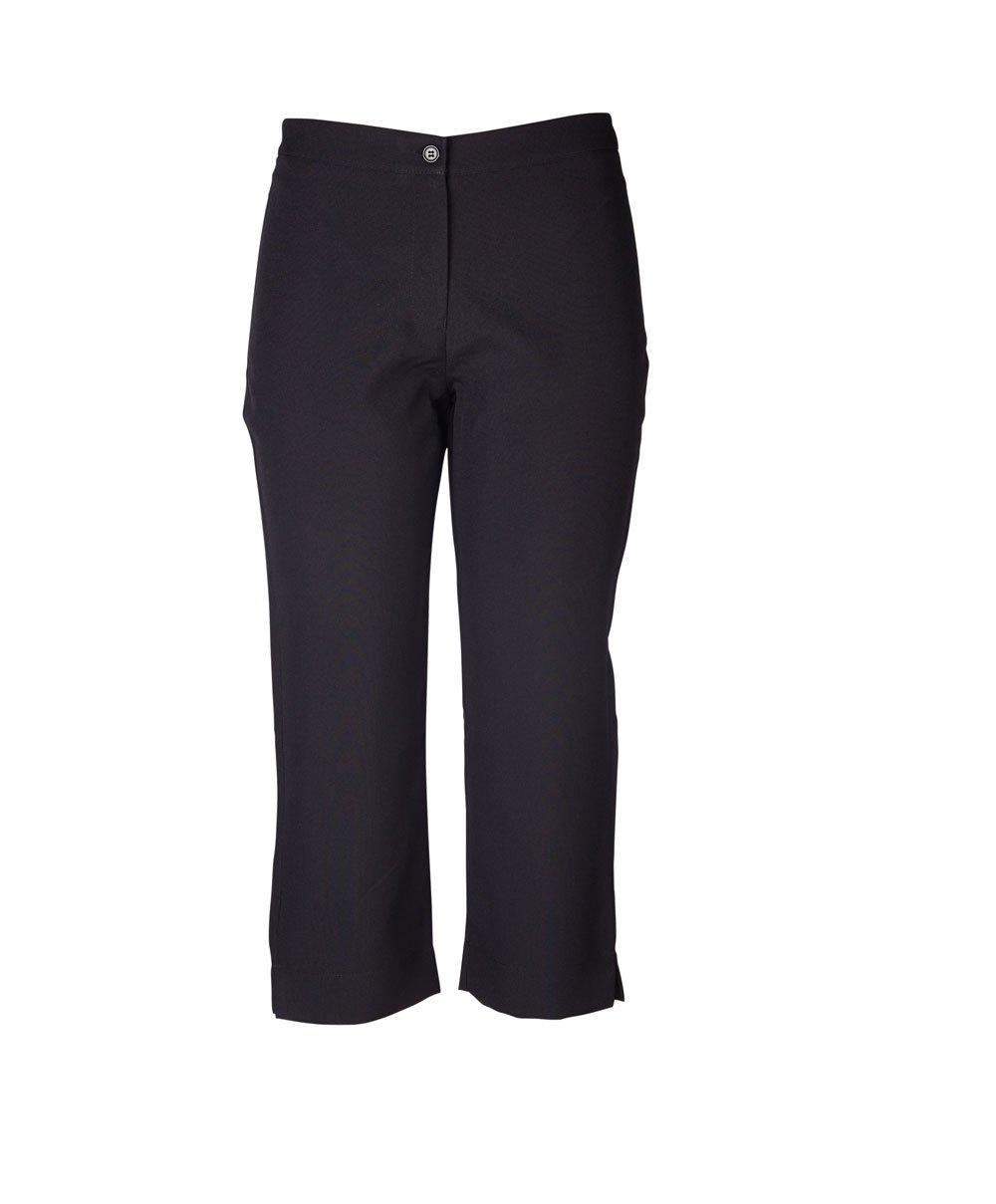 Tailored Stretch Capri Pants