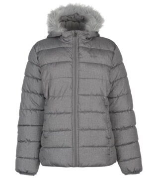 Textured Padded Puffer Jacket