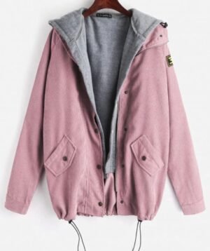 Twin Set: Corduroy Jacket and Fleece Vest