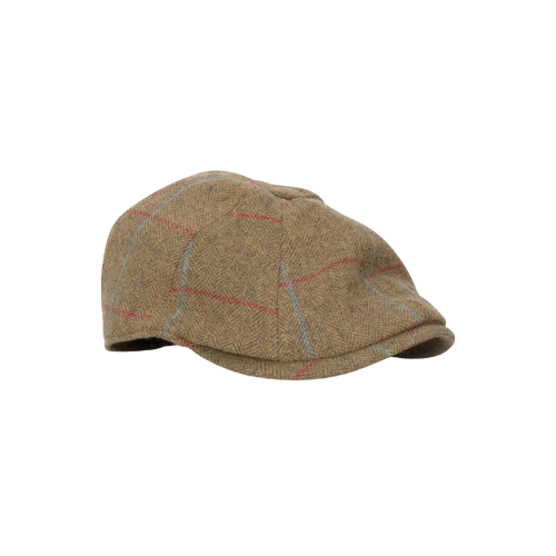 Brown Tweed Baker Boy/Flat Cap