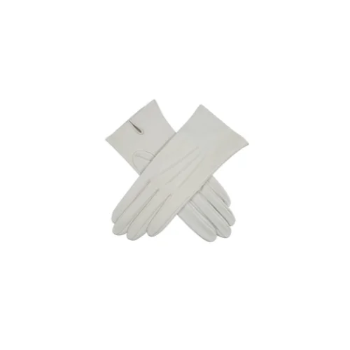 Classic Cream Leather Dress Gloves