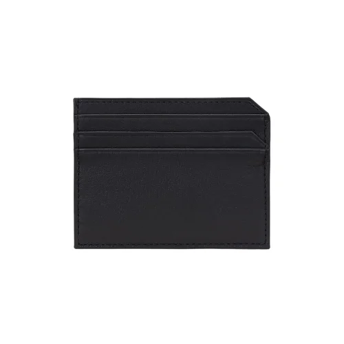 Black Leather Card Holder